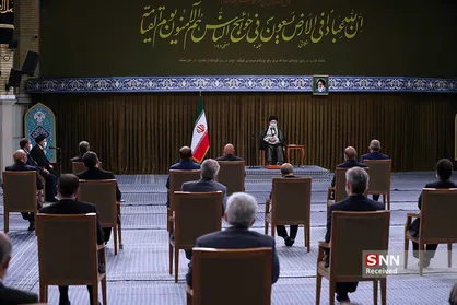 نخستین دیدار هیئت دولت سیزدهم با رهبر معظم انقلاب