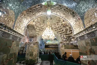 شب شهادت امام رضا(ع) در حرم حضرت معصومه(س)