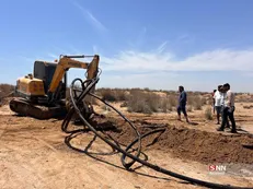 انهدام شبکه زیرزمینی مخازن سوخت قاچاق در ساحل جزیره قشم+فیلم