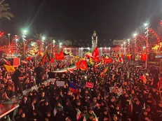 عزاداری مردم گیلان برای دختران دانش‌آموز شهید میناب در شب حضرت رقیه (س)+فیلم