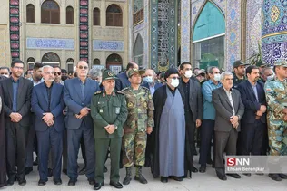 تشییع پیکر مطهر شهید «رضا زارع‌ مویدی» شهید مدافع امنیت در شیراز