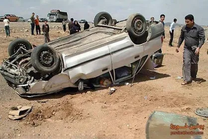 انحراف مرگبار پژو ۴۰۵ در تلچگاه باشت