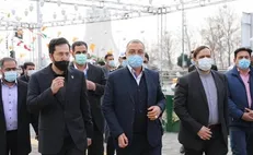 بازدید زاکانی از اتوبوس برقی و ون‌های ویژه جابجایی معلولان و جانبازان