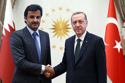اردوغان از پایگاه نظامی ترکیه در قطر بازدید کرد