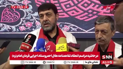 کولیوند: زائران برای جلوگیری از گرمازدگی، آب مصرف کنند