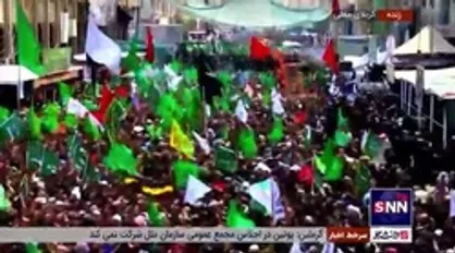 ندای &laquo;حسین حسین&raquo; انبوه عزاداران حسینی در بین الحرمین