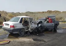 مصدومیت ۹ نفر در تصادف آبادان