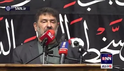 حدادیان: ۲۰ سال پیش زیر بارش شدید برف و باران دیدم آقای رئیسی تنها در صحن گوهرشاد نشسته و زمزمه می&zwnj;کند