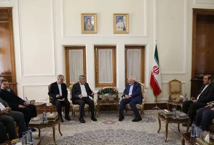 دیدار هیات جنبش حماس با ظریف
