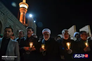 شام غریبان 98 حرم امام رضا
