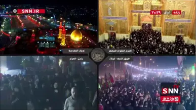از نجف تا کربلا مملو از زائرانی است که با دلی سرشار از عشق به اهل‌بیت(ع) قدم در مسیر اربعین گذاشته‌اند