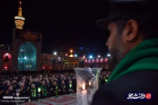 شام غریبان 98 حرم امام رضا