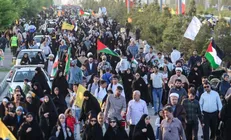 پای آرمان‌های فلسطین ایستاده‌ایم+فیلم