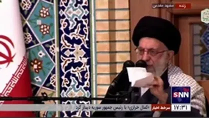 رهبر انقلاب: ملت ایران به همه کسانی که از اغتشاشات حمایت کردند سیلی زد
