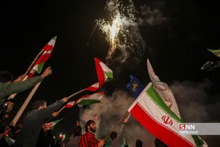 شادمانی مردم شیراز پس از پاسخ قاطع ایران به اقدامات تروریستی رژیم کودک کش