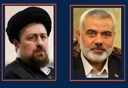 پیام حسن خمینی به اسماعیل هنیه: ملت های مسلمان به وجود فرزندانی چون شما افتخار می کنند/ صبح آزادی را انتظار می&zwnj;کشیم