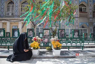 مادر شهید محمد حسین حدادیان از شهدای امنیت 