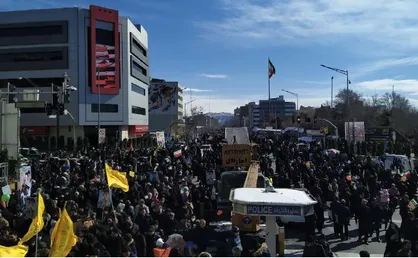 توصیف رویترز از حضور مردم در چهل&zwnj;و&zwnj;یکمین سالگرد پیروزی انقلاب اسلامی