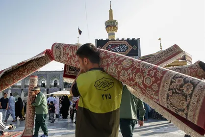شرکت ۲۵ هزار زائر و مجاور در طرح خدمت در بهشت