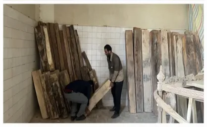 کشف سه تن چوب جنگلی قاچاق در پارس&zwnj;آباد