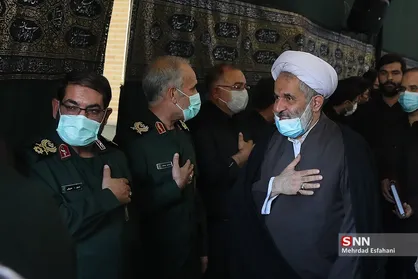 مراسم ختم پدر سردار غلامرضا سلیمانی