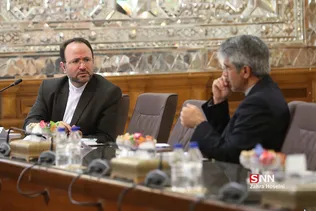 دیدار علی لاریجانی با نایب رئیس مجلس نیجریه