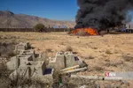 امحاء ۱۸ تن مواد مخدر در شیراز