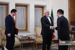 دیدار ظریف با سفیر جدید چین در ایران