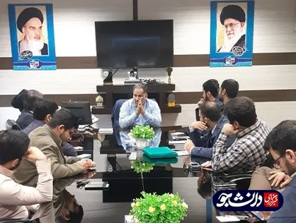 نشست پرسش و پاسخ مسئولان بسیج دانشجویی خوزستان با نماینده مجلس آبادان برگزار شد+ عکس