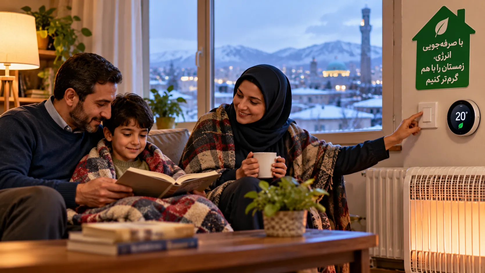 مدیریت بحران قزوین: صرفه‌جویی انرژی برای عبور از روزهای سرد ضروری است