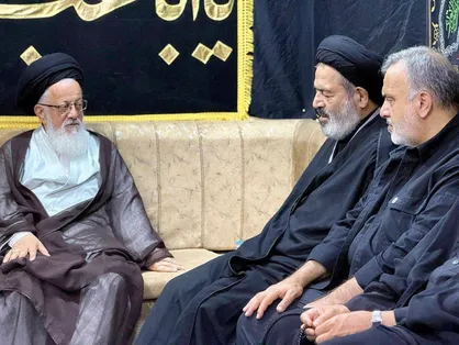دیدار نماینده ولی&zwnj;فقیه در امور حج و زیارت با نماینده رهبر معظم انقلاب در عراق