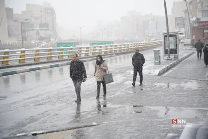 برف در ۸ منطقه تهران؛ آبگرفتگی نداشتیم