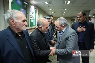 مراسم ختم والده همسر سردار عبداللهی
