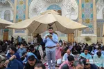 قرائت دعای عرفه در حرم مطهر حضرت فاطمه معصومه (س)