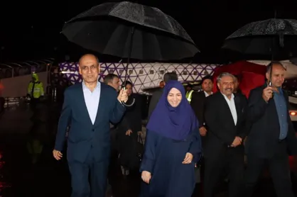 معاون رئیس جمهور و رئیس سازمان حفاظت محیط زیست کشور وارد گیلان شد