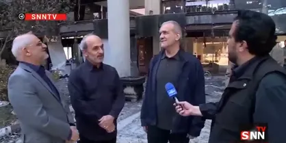 پزشکیان خطاب به جبلی: مگر شما اینجا موشک می&zwnj;ساختید؟ / جبلی: آگاهی مردم از موشک هم مهم&zwnj;تر است، حتی یک لحظه هم آنتن قطع نشد + فیلم