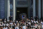  تشییع آیت‌الله علوی گرگانی در قم