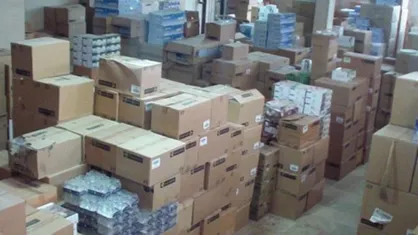 کشف ۲ میلیارد تومان کالای قاچاق از یک انبار
