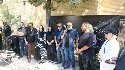 پیکر زهره حمیدی در قطعه هنرمندان بهشت زهرا(س) آرام گرفت