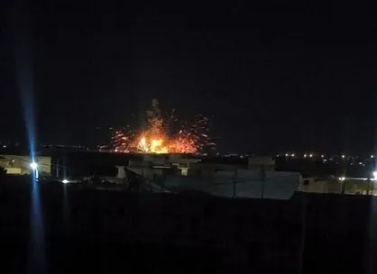 وقوع انفجار در محله الشیخ مقصود در حلب سوریه