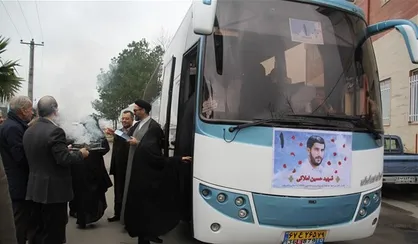 ۳۵۰ نفر از دانشجویان دانشگاه آزاد رشت به مناطق عملیاتی جنوب اعزام شدند