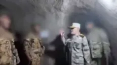 بازدید سرلشکر عبدالهی، فرمانده قرارگاه مرکزی خاتم‌الانبیاء از تاسیسات زیرزمینی نیروی دریایی سپاه در جزایر نازعات