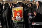 تشییع و تدفین پيكرشش شهید مدافع حرم در قم