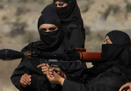 ۱۵ زن آلمانی که به داعش پیوسته بودند، دستگیر شدند