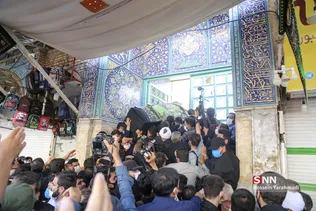 تشییع و تدفین پیکر آیت‌الله صانعی در قم