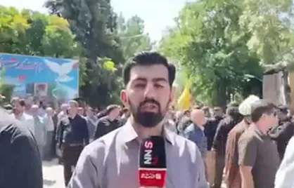 پیکر مطهر سردار شهید غلامحسین غیب&zwnj;پرور در گلزار شهدای شیراز آرام گرفت
