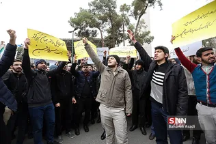 سوگواری شهادت سردار سلیمانی در دانشگاه تهران