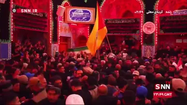 تشییع پیکر رهبر شهید انقلاب در حرم سیدالشهدا (ع) همچنان ادامه دارد