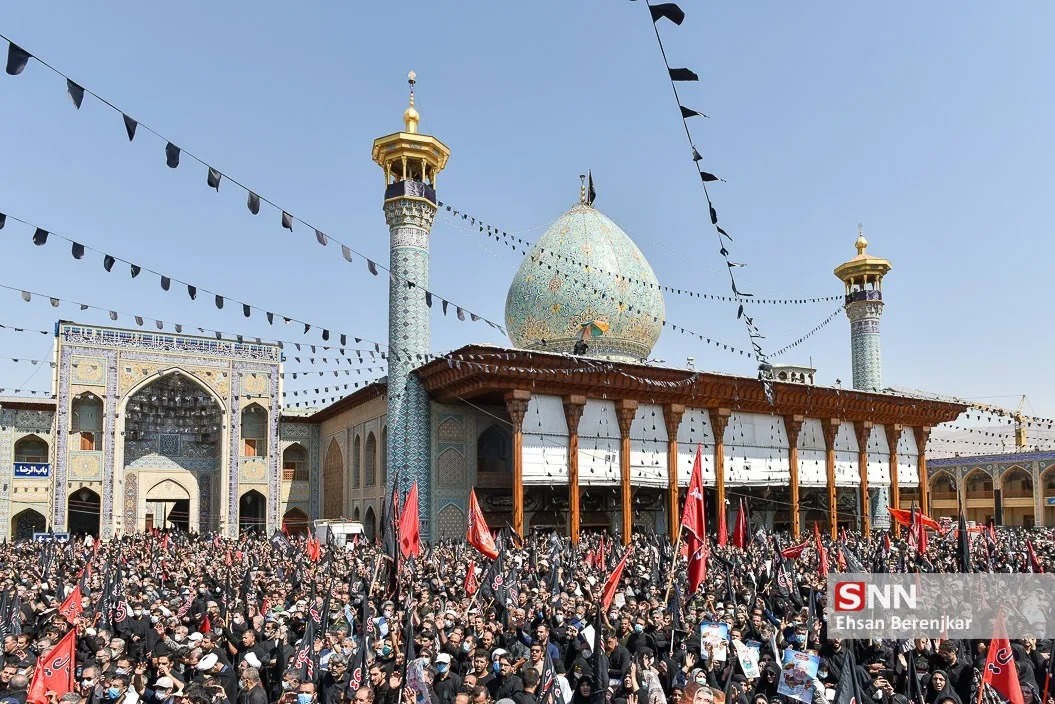 تشییع و خاکسپاری «شهید عبدالله اسکندری» در شیراز