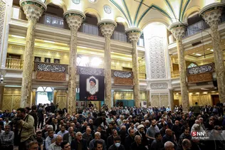مراسم اربعین شهید علی لاریحانی در مسجد امام صادق(ع)